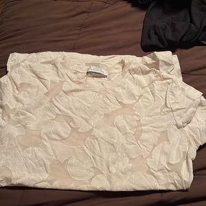 white/cream versace shirt